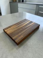 PERSONALIZED HARDWOOD CUTTING BOARD