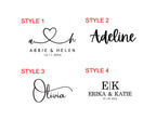 4 engraving style templates